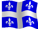The flag of Québec
